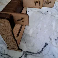 تقویم چوبی سپیدار با جعبه|صنایع دستی و سایر لوازم تزئینی|تهران, سازمان برنامه شمالی|دیوار
