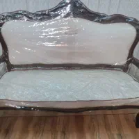 مبل فرهر (استیل) ۷نفره چوب راش|مبلمان خانگی و میز عسلی|محمدیه-قزوین, |دیوار