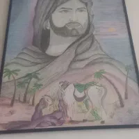 تابلو نقاشی قدیمی|تابلو، نقاشی، عکس|خمینی‌شهر, |دیوار