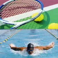 آموزش تنیس و شنا (تضمینی)