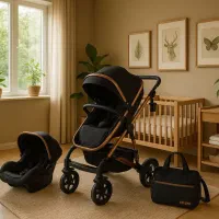 اقساط18ماه سیسمونی وپوشاک نوزاد/کالسکه کریر روروئک