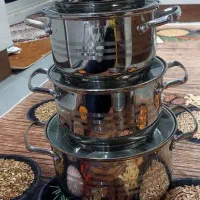 سرویس قابلمه استیل اصل