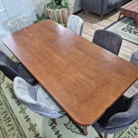 میز غذا خوری ۶ نفره|میز و صندلی غذاخوری|خمین, |دیوار