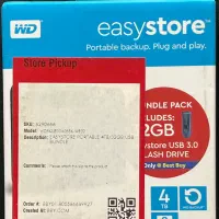 هارد اکسترنال وسترن دیجیتال ظرفیت 4 ترابایت|قطعات و لوازم جانبی رایانه|شیراز, قصرالدشت|دیوار