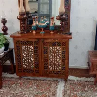 کنسول آیینه گره چینی کار دست|صنایع دستی و سایر لوازم تزئینی|قم, عمار یاسر|دیوار
