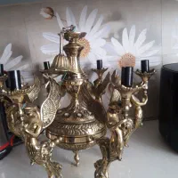 لوستر برنز|لوستر و چراغ آویز|کرمانشاه, |دیوار