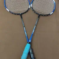 دو جفت راکت بدمینتون کارکرده
