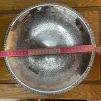 ظرف میوه خوری و برس سیلور پلیت|صنایع دستی و سایر لوازم تزئینی|قم, بنیاد|دیوار