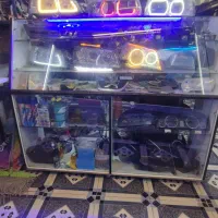 تعمیرات چراغ و اینه لوازم نو و استوک