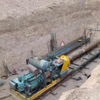 دستگاه حفاری افقی پایپ جکینگ تمام هیدرولیک