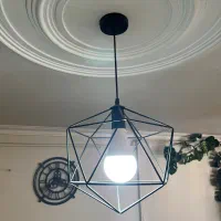 لوستر فلزی|لوستر و چراغ آویز|همدان, |دیوار