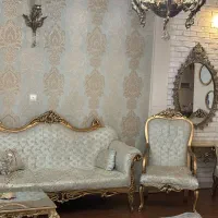مبل سلطنتی ۷نفره با پارچه ترک دیور|مبلمان خانگی و میز عسلی|تهران, دهم فروردین|دیوار