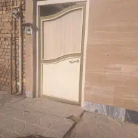 درب ورودی حیاط در حد نو با بهترین پروفیل|مصالح و تجهیزات ساختمان|دورود, |دیوار