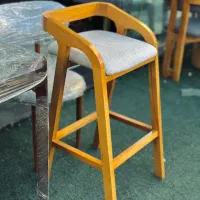 صندلی اپن کانتر چوبی