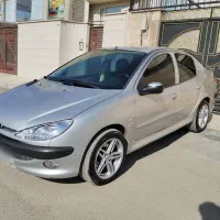 پژو 206 TU5 SD اتومات بی رنگ و بی ضربه اسپرت عروسک