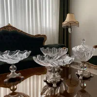 ست ۴ تیکه پذیرایی کریستال