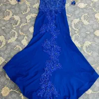 لباس مجلسی شیک ابی کاربنی