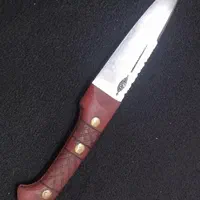 چاقو وفا قمی|ظروف پخت‌وپز|قم, شاه سید علی|دیوار