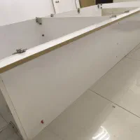 MDFو ورق های لترون و کمد تزئینی و ۲ورق ماربل شیت|کتابخانه، شلف، قفسههای دیواری|قروه, |دیوار