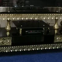 میز تلویزیون برنجی