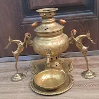 سماور برنز و وسایل