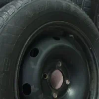 4عدد رینگو لاستیک 185/65/14|قطعات یدکی و لوازم جانبی|پاکدشت, خاتون آباد|دیوار