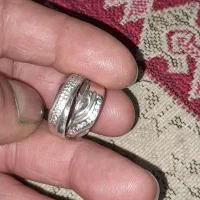 انگشتر حلقه  نقره