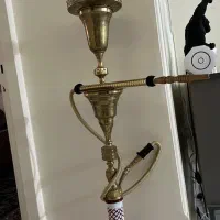 قلیون تمام برنج عربی|کلکسیون اشیاء عتیقه|تهران, مجیدیه|دیوار