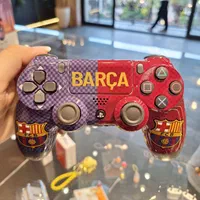 دسته بازی PS4 طرح رئال و بارسا|کنسول، بازی ویدئویی و آنلاین|بندر انزلی, جهانگانی|دیوار