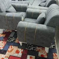مبل هفت نفره وجلومبلی درحدنو