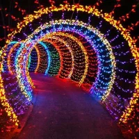 ریسه کریستالی در شیراز|ریسه و چراغ تزئینی|شیراز, فخرآباد (دروازه کازرون)|دیوار