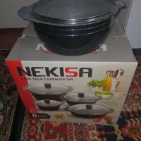 سرویس قابلمه چدن|ظروف پخت‌وپز|آق قلا, |دیوار