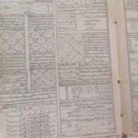 کتاب قرآن خطی دستخط|کلکسیون اشیاء عتیقه|رشت, معلولین|دیوار