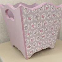 سطل و جادستمالی فانتزی و چوبی