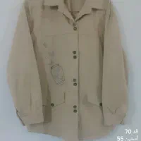 مانتو کتی کتان فری سایز