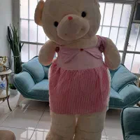 عروسک خرس دو متری جنسش فوق‌العاده