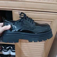 کفش لژ دار ورنی