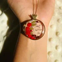 زیورآلات یلدایی رزینی( گردنی گوشواره گیره سر و.)|زیورآلات و اکسسوری|کاشان, ۲۲ بهمن|دیوار