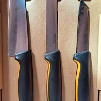 ست سه تایی چاقو آشپزخانه فیسکارس fiskars|ظروف سرو و پذیرایی|تهران, توحید|دیوار