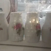کیک خوری های انتیک و قدیمی ،گلاب پاش نمکدون گل سرخ