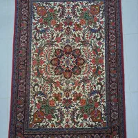 فرش زرع ونیم دستباف دوپود طرح بیجار