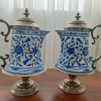 قهوه جوش قلم آبی اروپایی