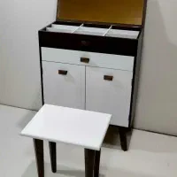 میز  آرایش باصندلی تمام ام دی اف