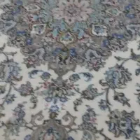 فرش دستبافت ۵۰ خونه ۹ متر پشم و ابریشم نقشه تقدیسی|فرش|کاشان, شهدا|دیوار