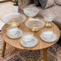 سرویس پذیرایی سولو لب طلا ۱۶ پارچه