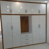 کابینت، کمددیواری،|کتابخانه، شلف، قفسه‌های دیواری|قدس, شهر‌قدس|دیوار