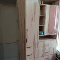 کمد دیواری  همراه تخت تا شو وکنابخانه بزرگ|جاکفشی، کمد، دراور|همدان, |دیوار