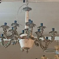 گارگاه طراحی تولید انواع لوستر کنار سالنی آباژور..