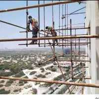اجراع داربست با لوازم کارفرما.خریدفروش.پیچ رولپلاک