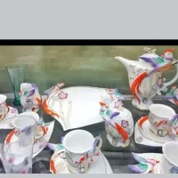 عصرانه خوری چینی پرنده برجسته